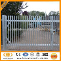 Hot dip galvanized & polyester painting palisade fence gate